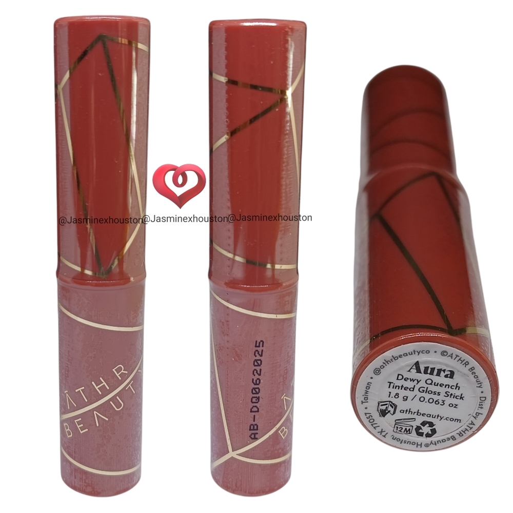 🎉2•$20/3•$28🎉 ATHR BEAUTY Dewy Quench Tinted Gloss Stick In Aura - Picture 8 of 9